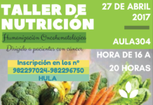 Taller de Nutrición dirixido a pacientes con cáncer