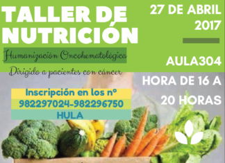 Taller de Nutrición dirixido a pacientes con cáncer